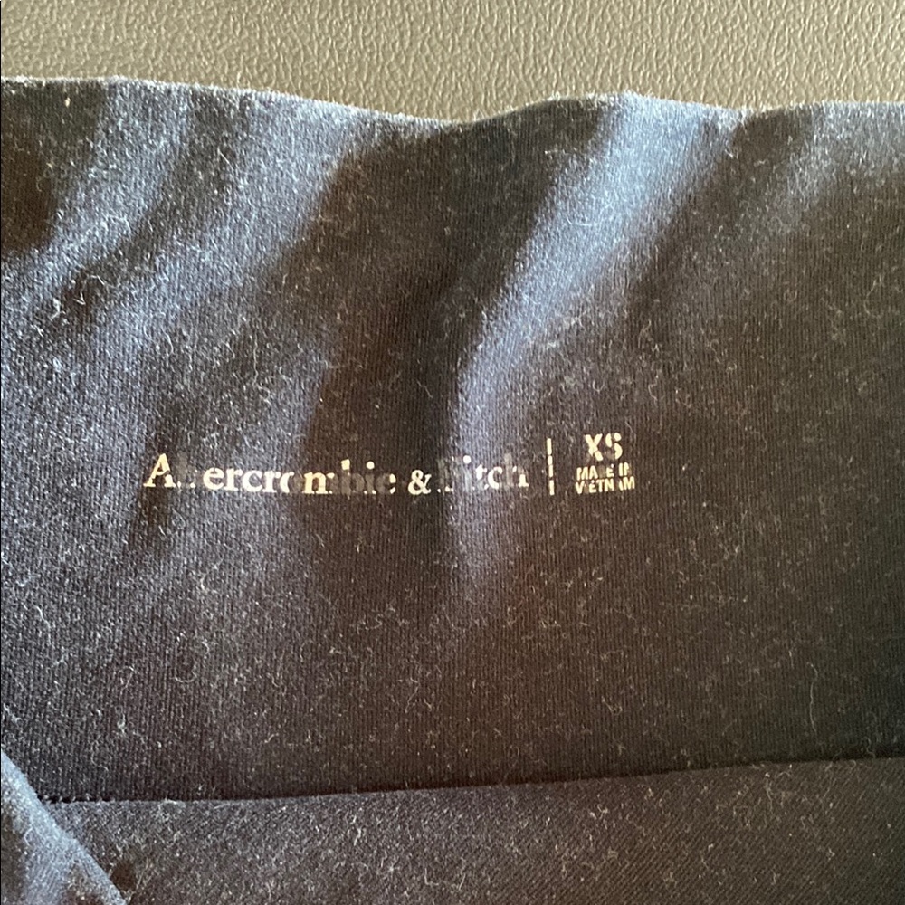 Abercrombie & Fitch Black Bike Shorts - Picture 2 of 7